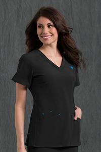 Top by MedCouture/Peaches, Style: 8451-BLAC
